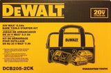 DEWALT 20V (2) 5 amp Batteries w/DCB115 RAPID CHARGER & Bag COMBO KIT