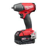 MILWAUKEE M18 FUEL 18V Brushless 3/8 in. Compact Impact Wrench w/Friction Ring COMBO KIT