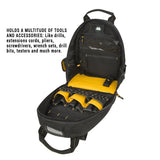 DEWALT Lighted Tool Backpack--57 Pockets In Total