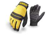 DEWALT All Purpose Synthetic Leather Spandex Velcro Work Glove