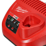 MILWAUKEE M12, 12V Lithium-Ion Battery Charger