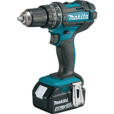 MAKITA 18V LXT 1/2in Hammer Drill/1/4in Impact Wrench COMBO KIT w/4 Amp Batteries