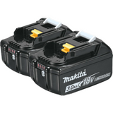 MAKITA 18V LXT Lithium-Ion High Capacity 3 Amp Battery w/Fuel Gauge (2-Pack)