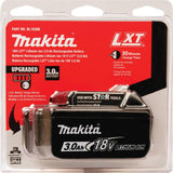 MAKITA 18V LXT Lithium-Ion High Capacity 3 Amp Battery w/FUEL Gauge